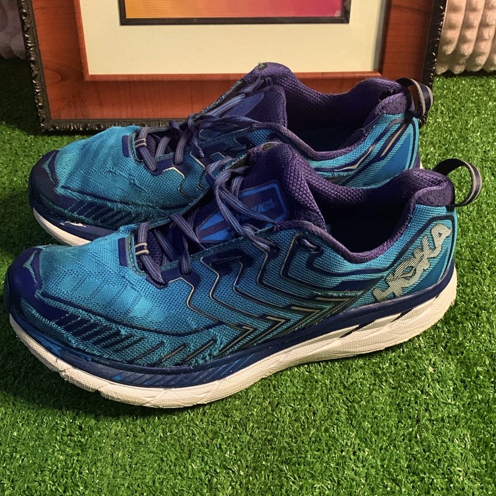Hoka One One Men sz 11.5 Blue shoes